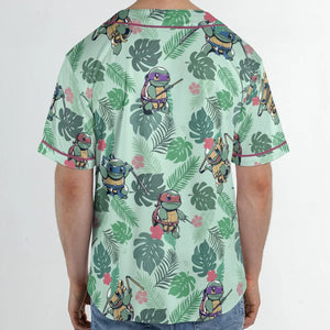 Teenage Mutant Ninja Squirtle Unisex Baseball Jersey