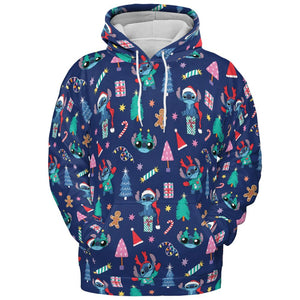 All-over Print Hoodie - WEJ4LT8S - - 2