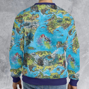Ghibli Land All-over Print Sweatshirt