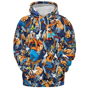 Goofy Aloha All-over Print Hoodie