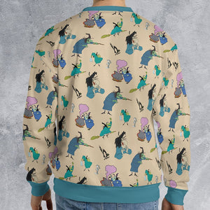 All-over Print Sweatshirt - Z5XMANDU - - 2
