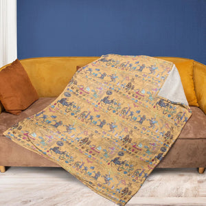 Link's Journey Tapestry The Legend Of Zelda Fleece Blanket