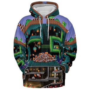 The Pit Super Mario All-over Print Hoodie