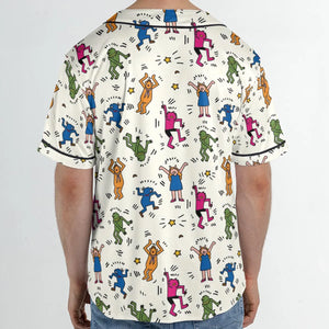 Dancing Muppets The Muppets Characters Unisex Baseball Jersey