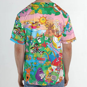 Foodland Mcdonaldland Unisex Baseball Jersey