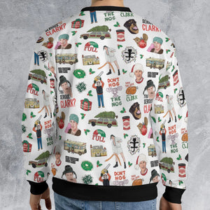 National Lampoon's Christmas Vacation Pattern All-over Print Sweatshirt