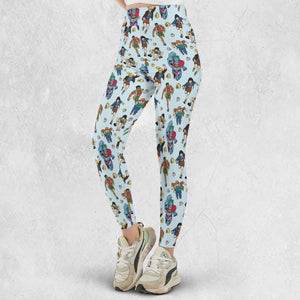 Save The Planet Captain Planet and the Planeteers Legging