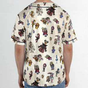 V Is For Venture The Venture Bros Villains Unisex Baseball Jersey