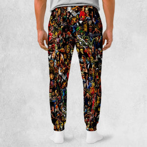 Spooky Threads Famous Monsters of Filmland Sweatpants