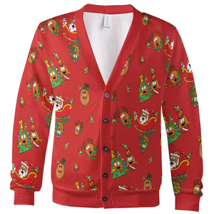 A very McNugget Christmas Cardigan