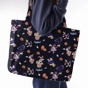 Happy Halloween Large Tote Bag