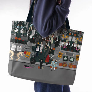Horror Street Large Tote Bag