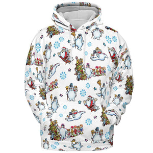 All-over Print Hoodie - KEWS4C8J - - 2