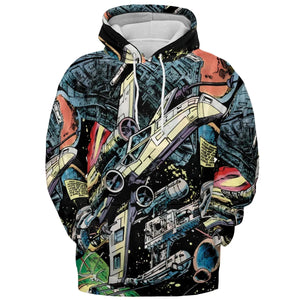 Han Solo Spaceship Star Wars All-over Print Hoodie