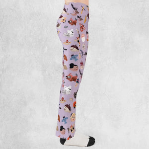 Iconography Rudolph the Red-Nosed Reindeer Flare Leggings