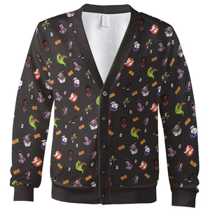 Ghostbusters Pattern Cardigan
