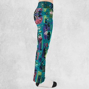Haunted Chic Haunted Mansion Flare Leggings