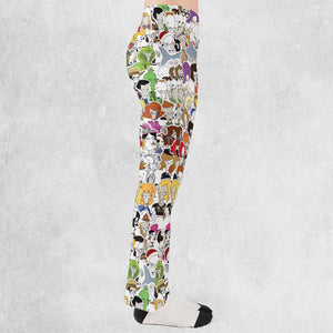 Roger the Alien American Dad Flare Leggings