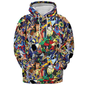 All-over Print Hoodie - 6Y285SDN - - 2