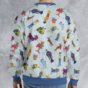 All-over Print Sweatshirt - UJ4UK6HD - - 2