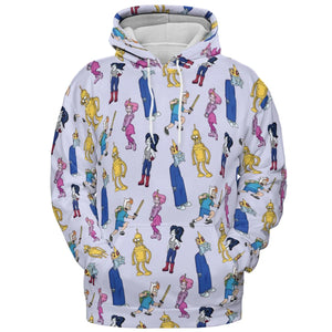 Future Time Futurama Adventure Time Mashup All-over Print Hoodie