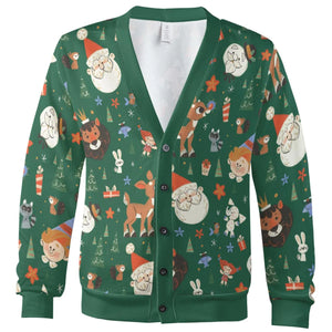 Rudolph The Red Nosed Reindeer Characters Cardigan