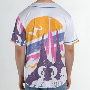 Fantasia Vintage 80s The NeverEnding Story Unisex Baseball Jersey
