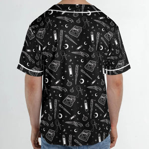 Buffy The Vampire Slayer Items Pattern Unisex Baseball Jersey