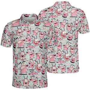 AOP Men/Women Polo Shirt - CKVRMSCY - - 2