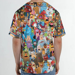 The Great Muppet Jubilee The Muppet Unisex Baseball Jersey