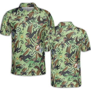 Flying Monkeys The Wizard Of Oz AOP Men/Women Polo Shirt