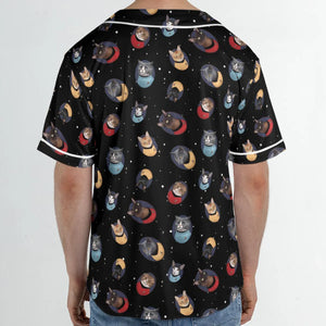 Live Long and Paws-purr Star Trek Unisex Baseball Jersey