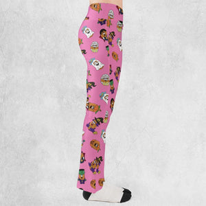 Halloween McNugget Buddies Flare Leggings