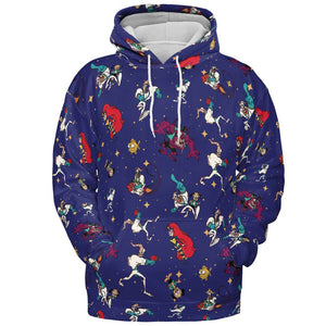 All-over Print Hoodie - 86Y27ABM - - 2