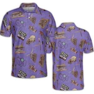 Evil Dead Horror AOP Men/Women Polo Shirt