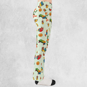 Plucky Duck Tiny Toon Adventures Flare Leggings