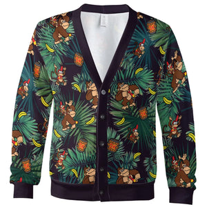 Donkey Kong Nintendo Video Games Cardigan