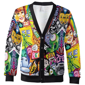 Scavenger Hunt Pee Wee Herman Cardigan