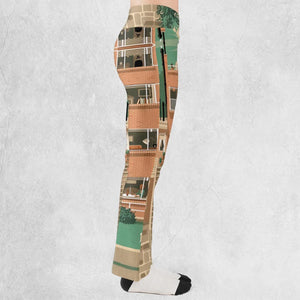 Rear Window Flare Leggings