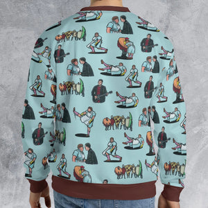 Lunch Lady Land SNL All-over Print Sweatshirt