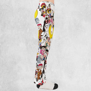 Mighty Atom Astro Boy Flare Leggings
