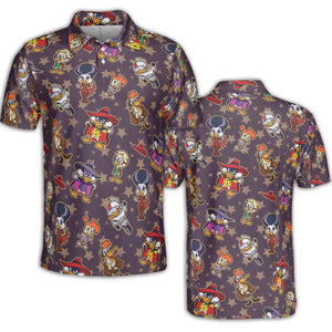 Duck Power Darkwing Duck AOP Men/Women Polo Shirt