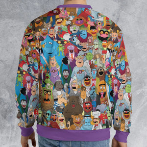 The Great Muppet Jubilee The Muppet All-over Print Sweatshirt