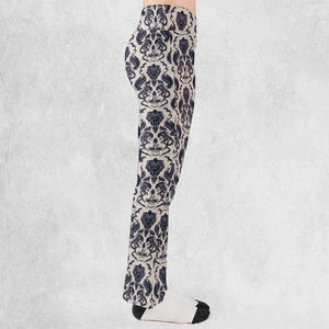 Alien Xenomorph Pattern Flare Leggings