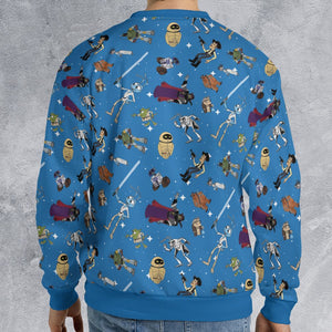 All-over Print Sweatshirt - 1G7W7M8L - - 2