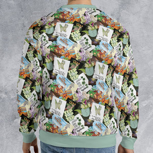 All-over Print Sweatshirt - B1VXR54K - - 2