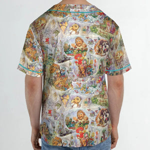 Fraggle Rock Journey Jim Henson Unisex Baseball Jersey