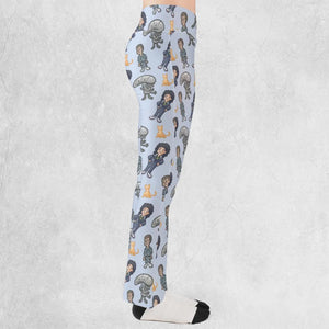SciFi Chic Alien Flare Leggings