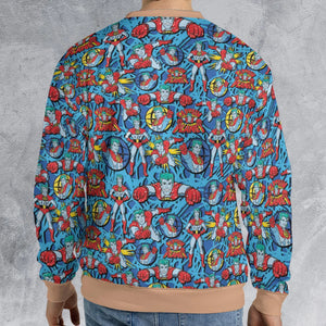 Hero of the Environment Captain Planet and the Planeteers All-over Print Sweatshirt