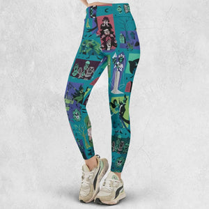 Haunted Chic Haunted Mansion Legging